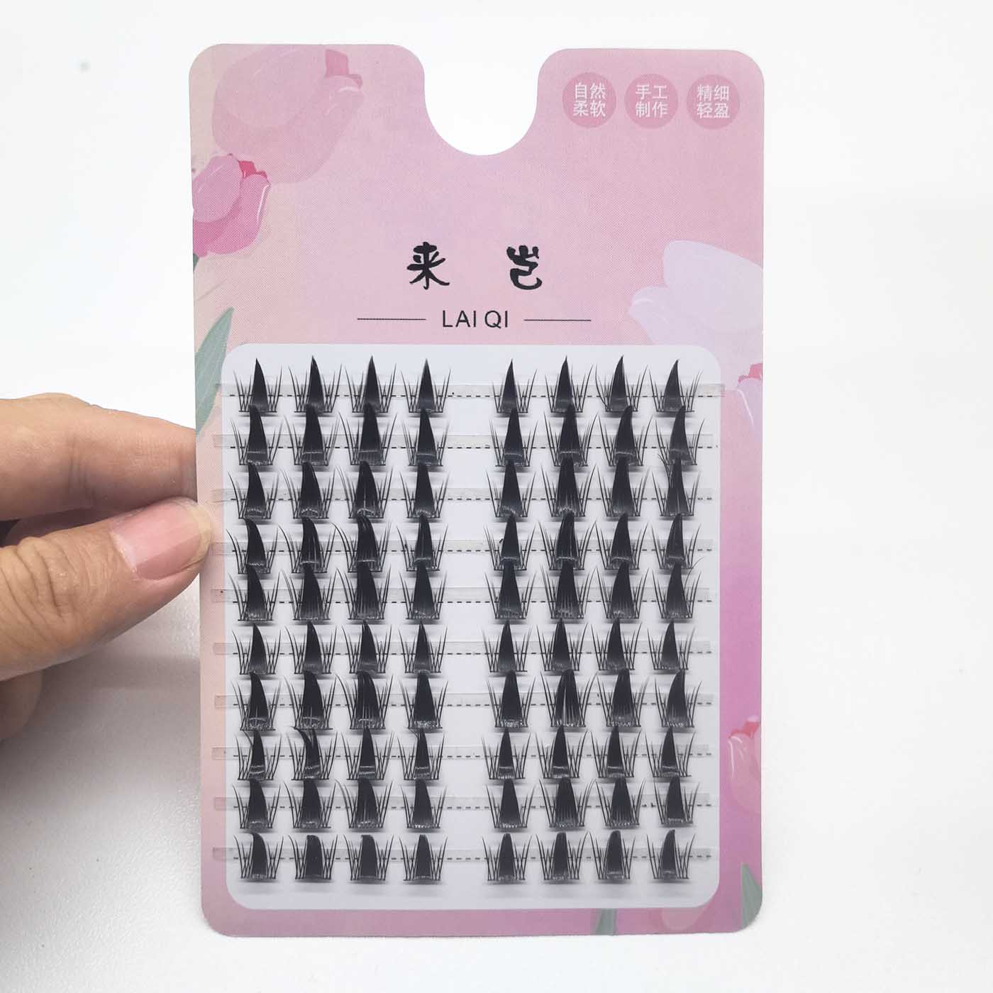 刷胶款折盒淘气精灵假睫毛